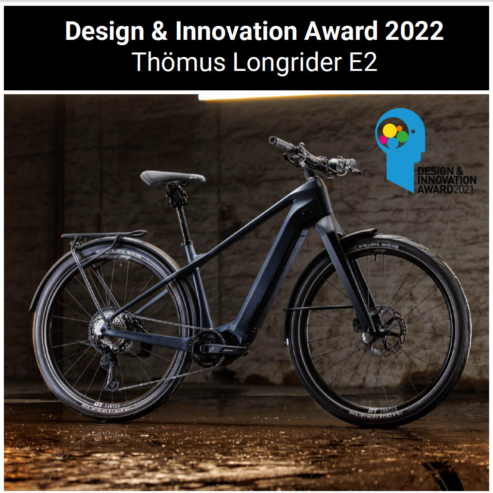 Thömus Lightrider E2 Men XT City Kit beim Design Innovation Award
